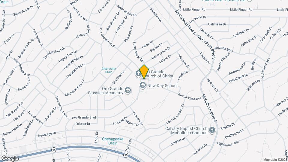 3448 Oro Grande Blvd Mapa y Detalles de la Ubicación