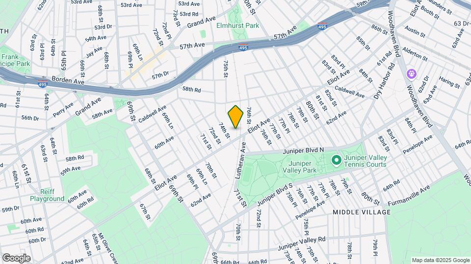 60-66-66 75th St Mapa y Detalles de la Ubicación
