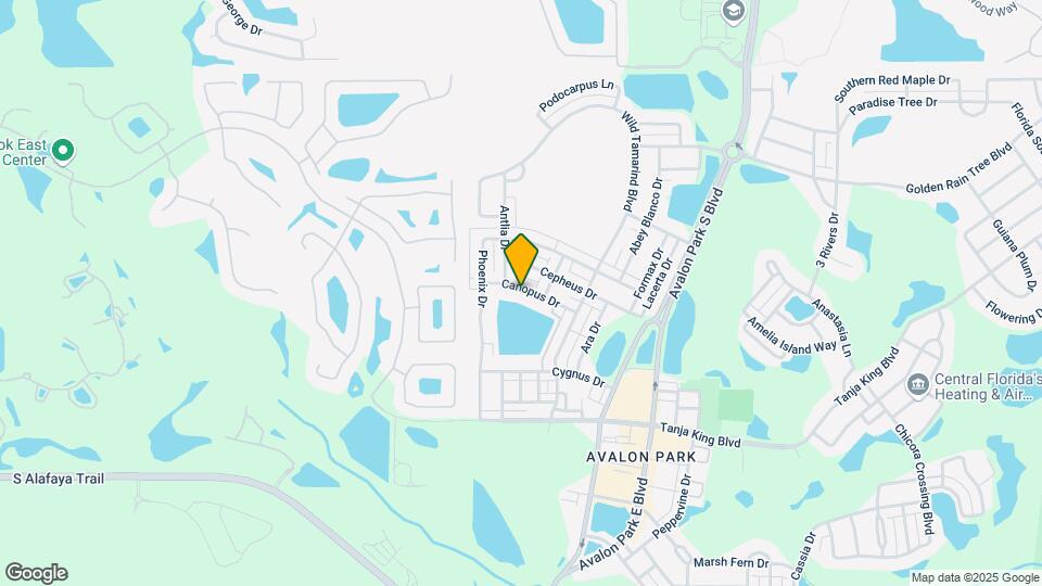 13642 Canopus Dr Map and Location Details