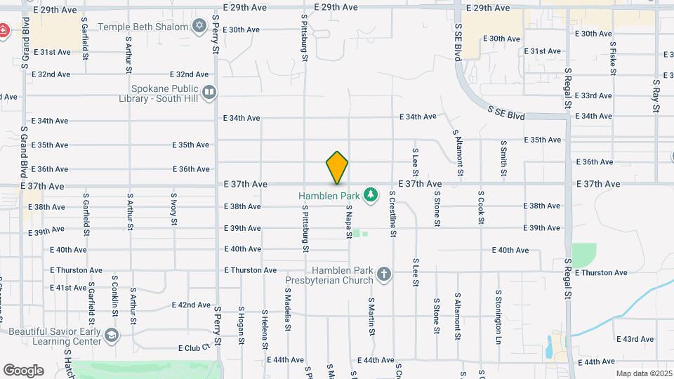 1918 E 37th Ave Map and Location Details