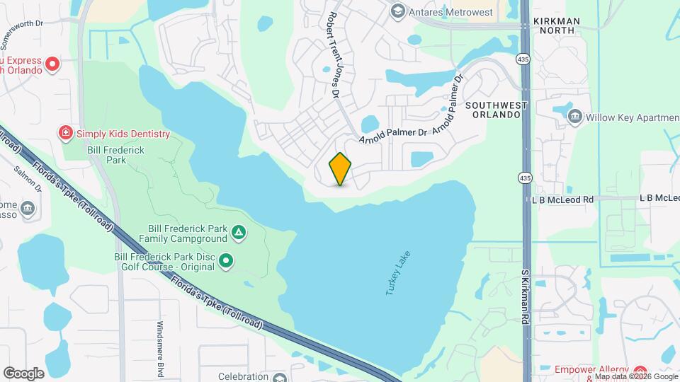 3368 Robert Trent Jones Dr, Unit 206 Map and Location Details