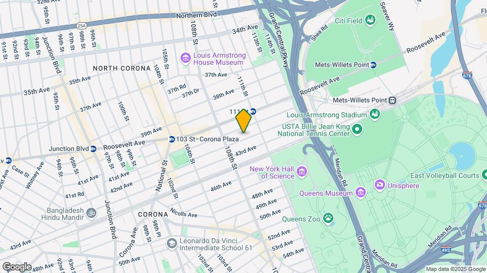 108-39 42nd Ave Mapa y Detalles de la Ubicación
