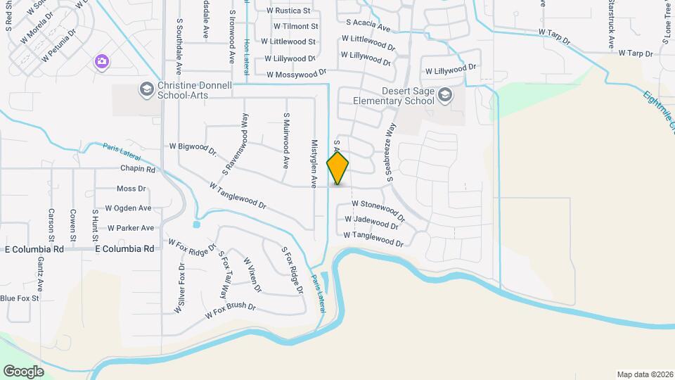 9773 W Bigwood Dr. Map and Location Details