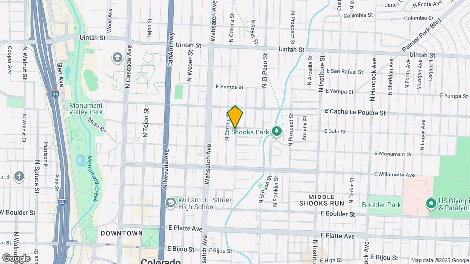 732 N Royer St Map and Location Details