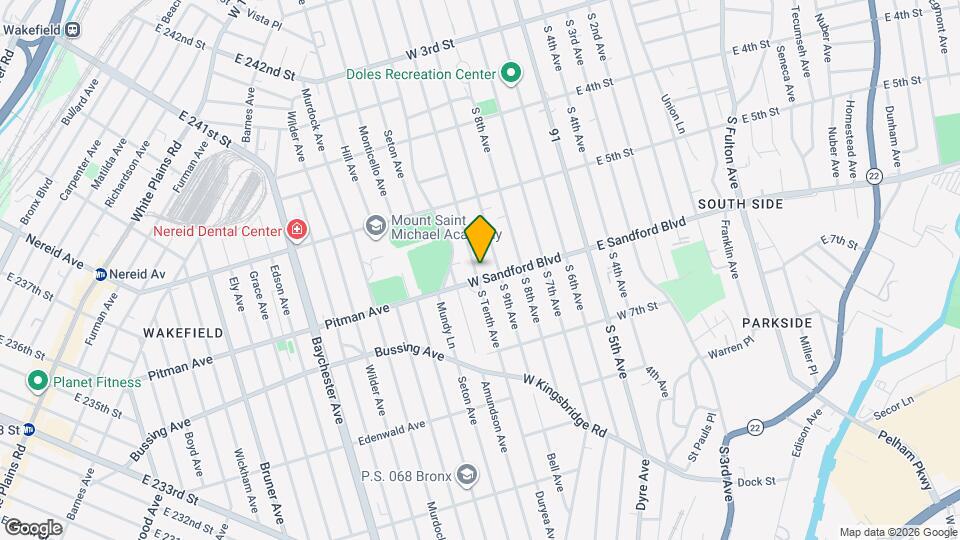 463 S 10th Ave, Unit 2 Map and Location Details