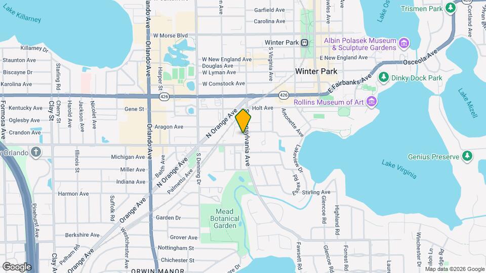 865 S Pennsylvania Ave Map and Location Details