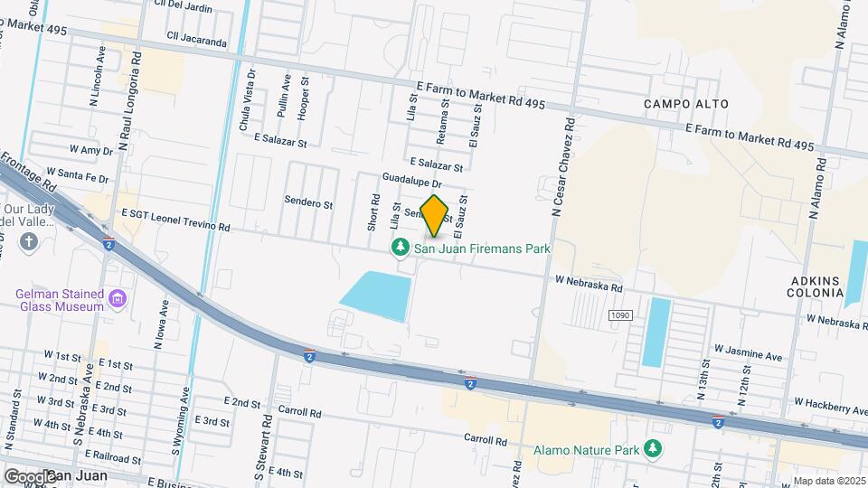 906 Gonzalez Dr Map and Location Details