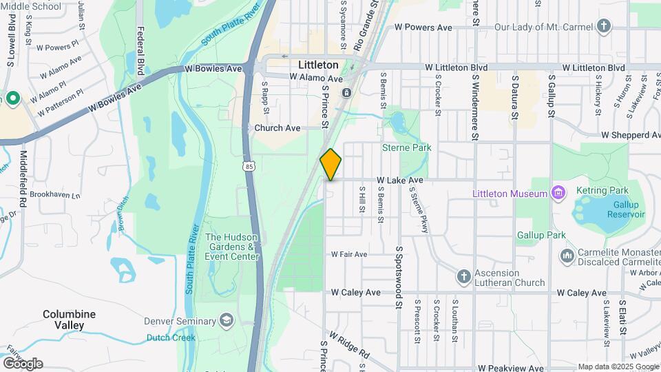 6014 S Prince St Map and Location Details