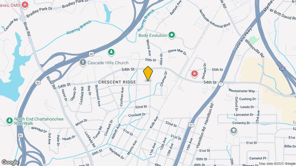 1033 53rd St Map and Location Details