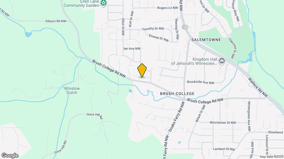 2434 Benjamin Ave NW Map and Location Details