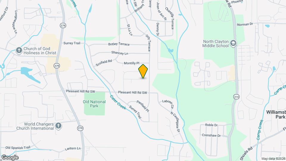 395 Fox Trail Dr Map and Location Details