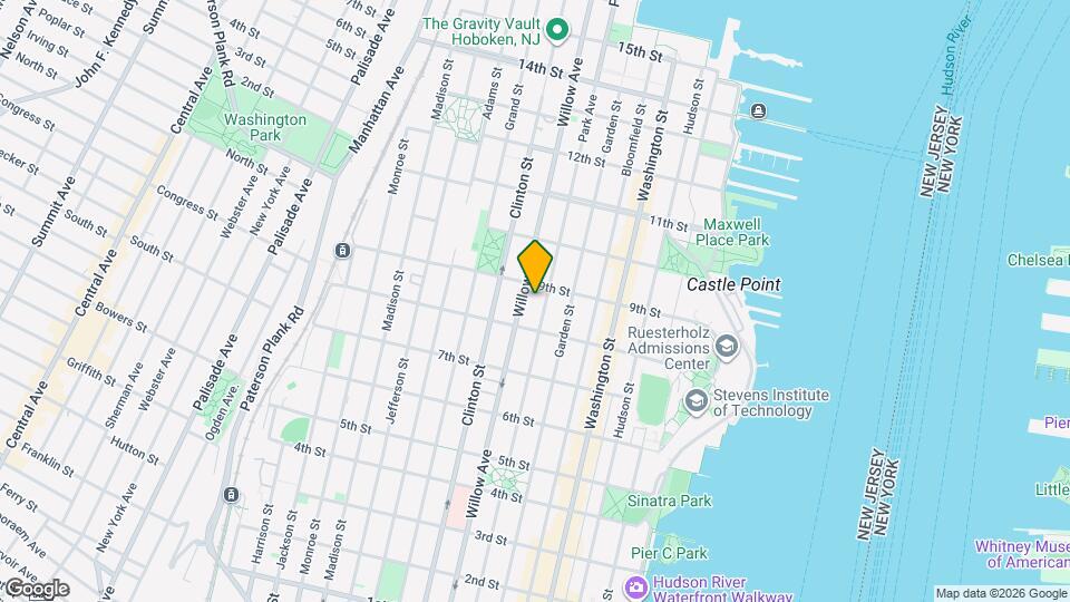 830 Park Ave Map and Location Details