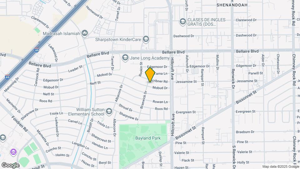 6426 Mobud Dr Map and Location Details