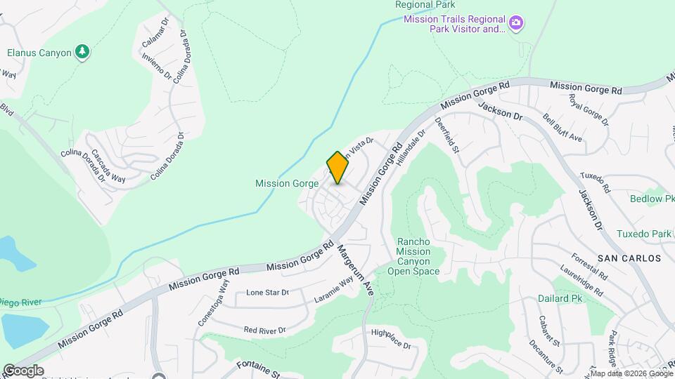 3664 Mission Mesa Way Map and Location Details