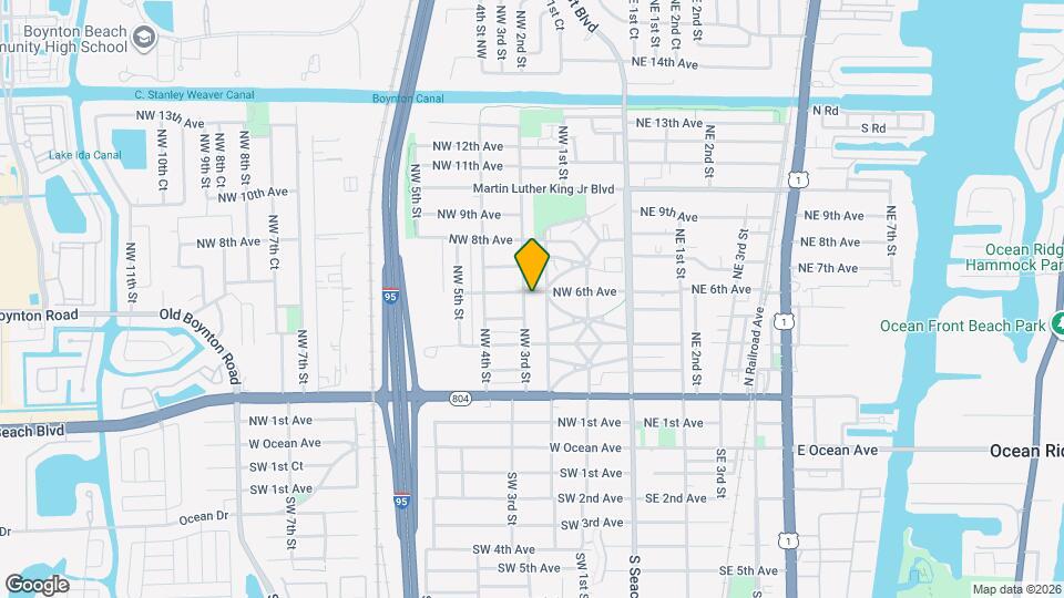 304 NW 6th Ave Map and Location Details