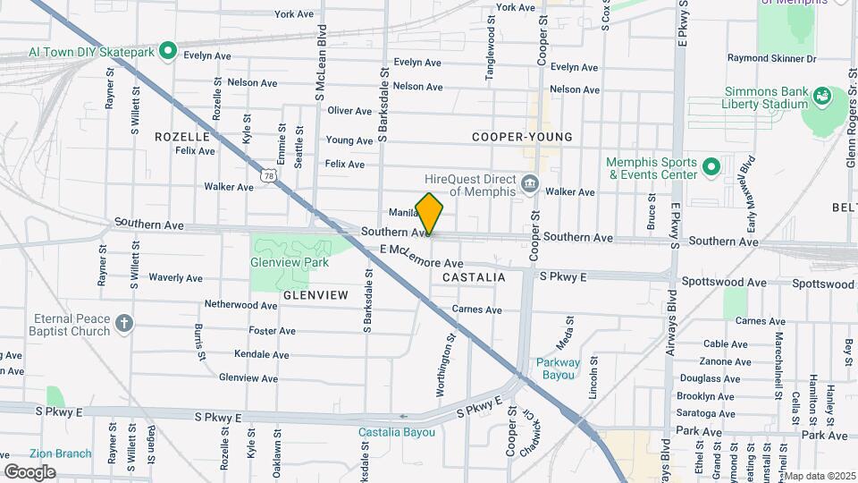 1103 S Rembert St Map and Location Details