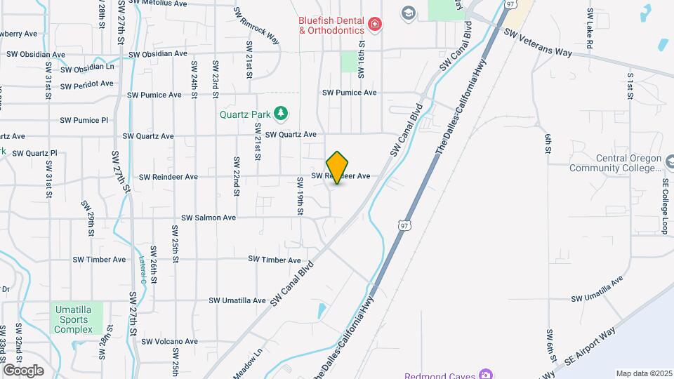 2140 SW Canyon Dr Map and Location Details