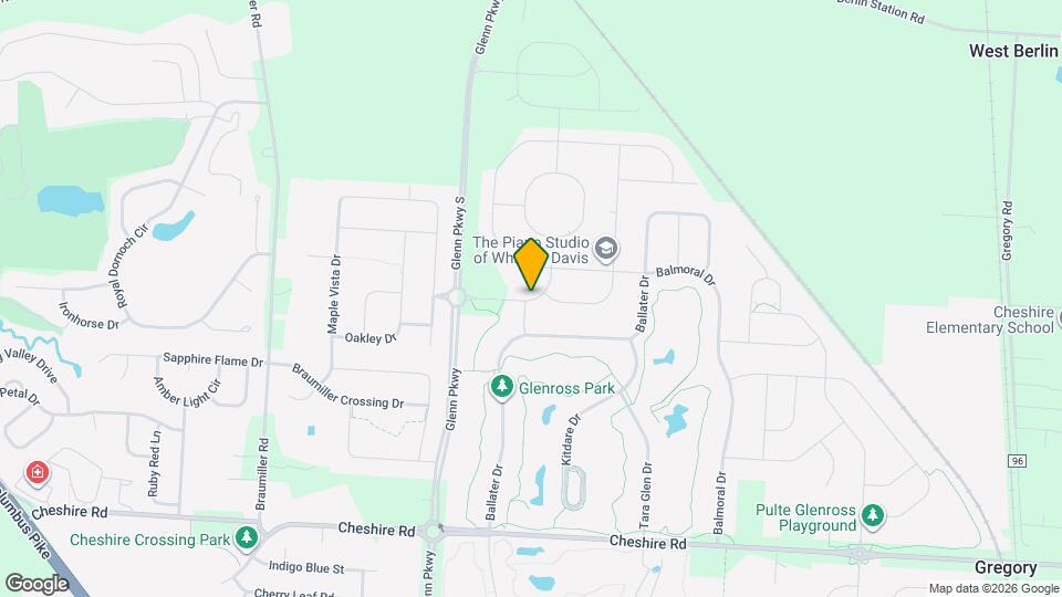 Ryan Homes at Glenross North Mapa y Detalles de la Ubicación