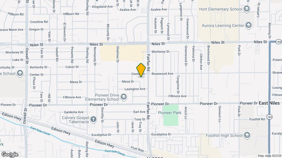 4520 Mesa Dr Map and Location Details