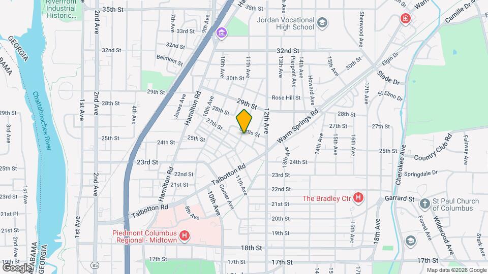 2704 Peabody Ave, Unit A Mapa y Detalles de la Ubicación