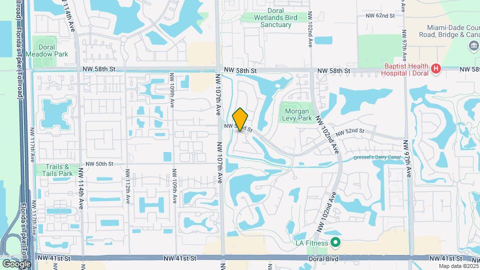 5163 NW 106th Ave Map and Location Details