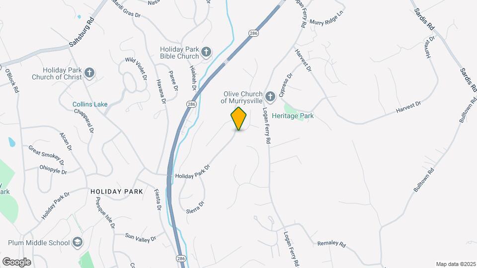 5001 Pioneer Ct Map and Location Details