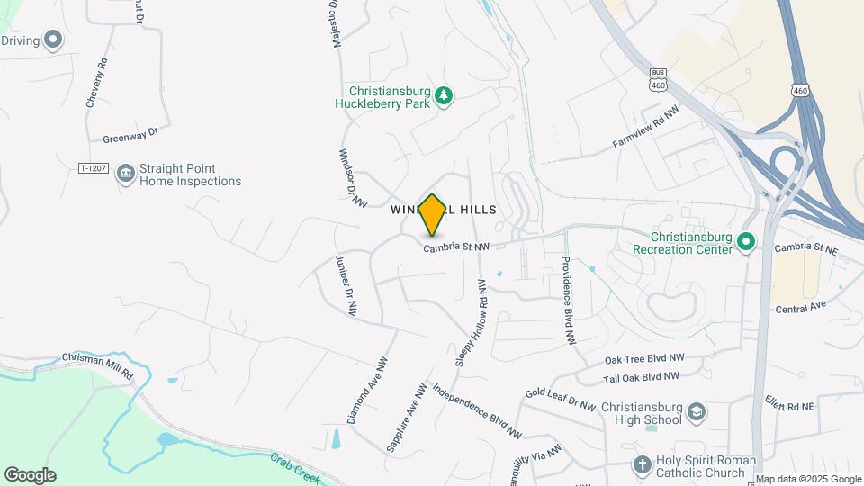 875 Cambria St NW Map and Location Details