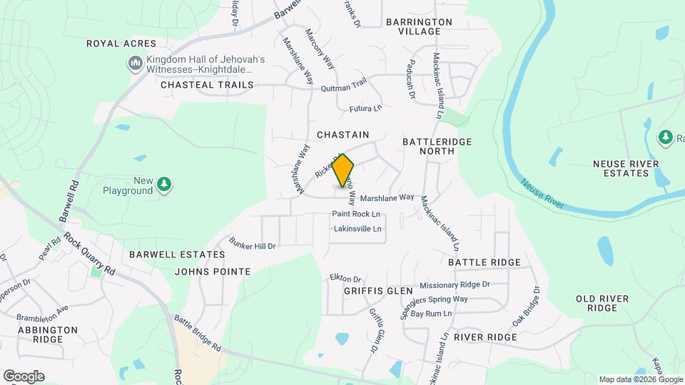 3669 Marshlane Way Map and Location Details