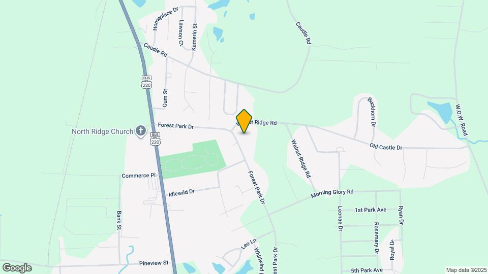 2956 Forest Park Dr Mapa y Detalles de la Ubicación
