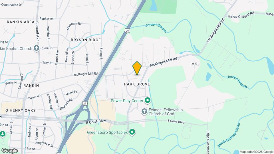 1904 Blair-Khazan Dr Mapa y Detalles de la Ubicación