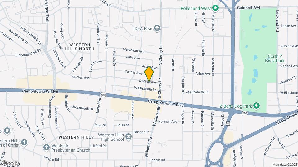 7923 Doreen Ave Map and Location Details