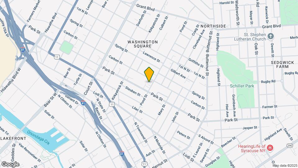 513 Pond St Map and Location Details