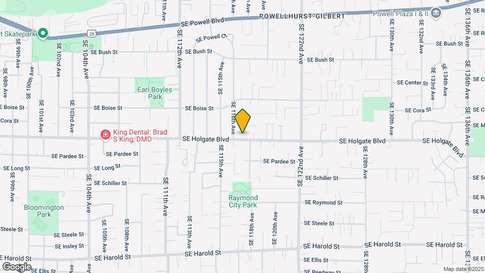 4451 SE 117th Ave Mapa y Detalles de la Ubicación