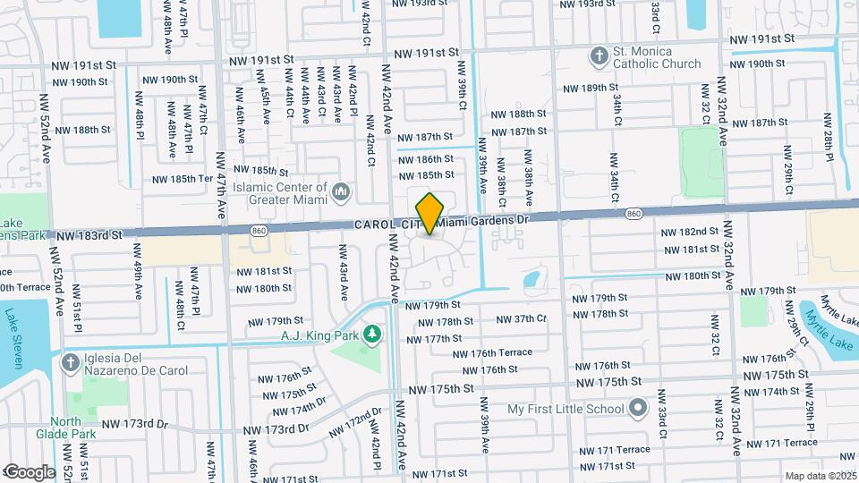 4042 NW 181st Ln Map and Location Details
