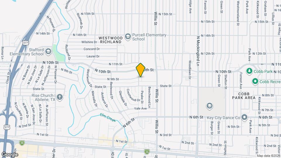 935 Minter Ln Map and Location Details