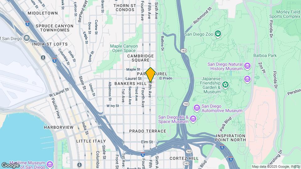 2419 Fifth Ave Map and Location Details