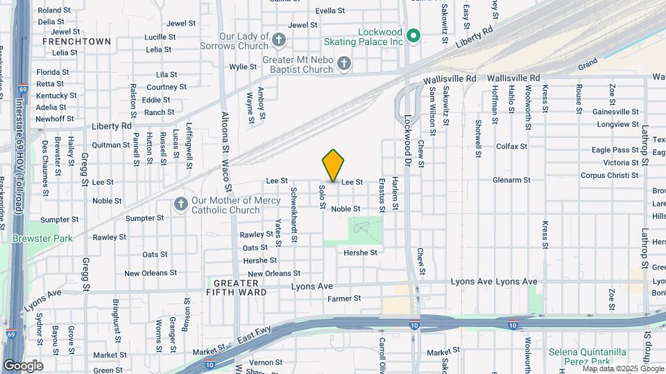 4914 Lee St Map and Location Details