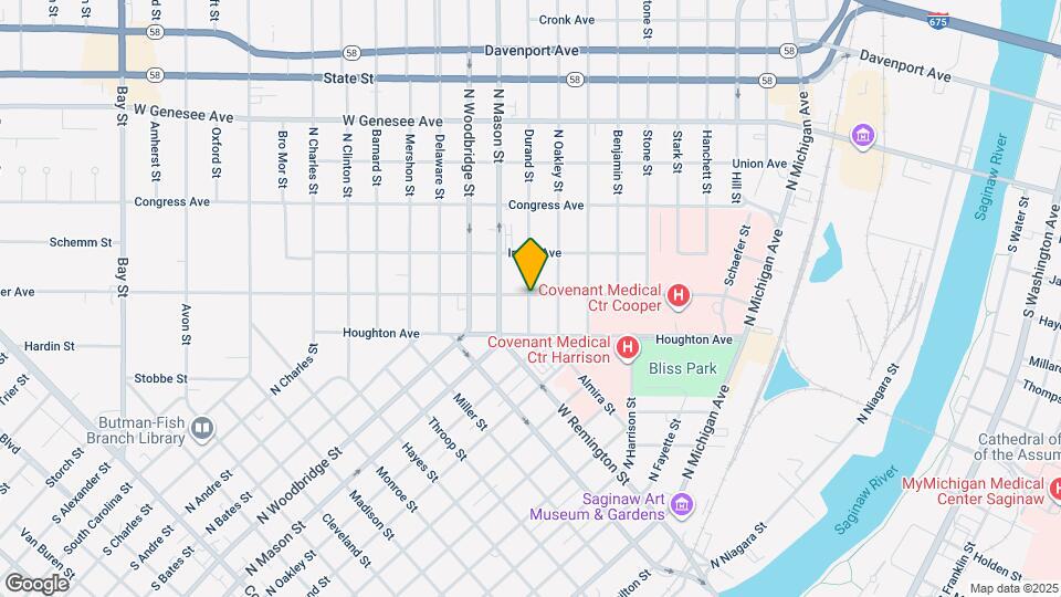 1524 Durand St Mapa y Detalles de la Ubicación