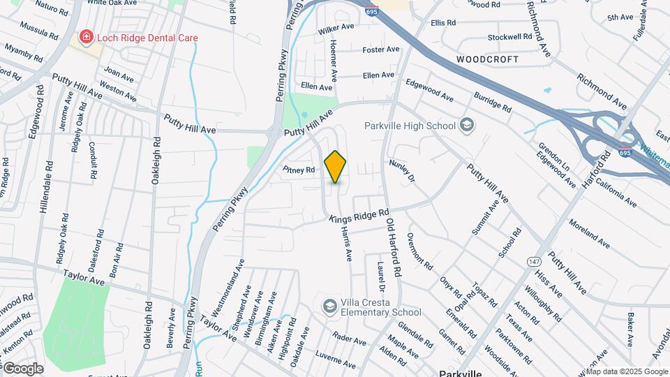 8422 Harris Ave Map and Location Details