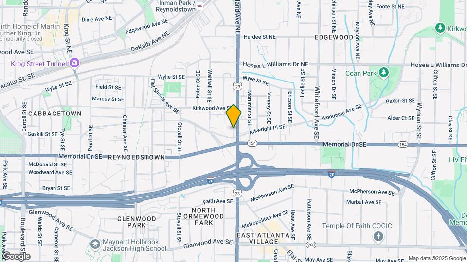 183 Moreland Ave SE Mapa y Detalles de la Ubicación