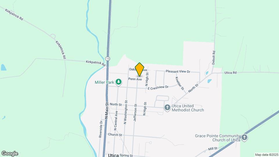 307 Penn Ave Map and Location Details