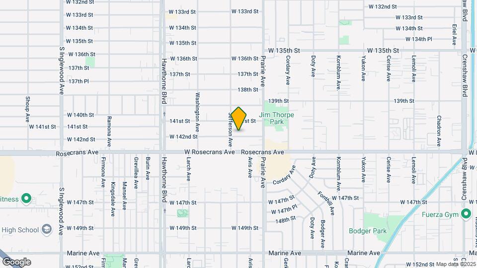 4083 W 142nd St Mapa y Detalles de la Ubicación