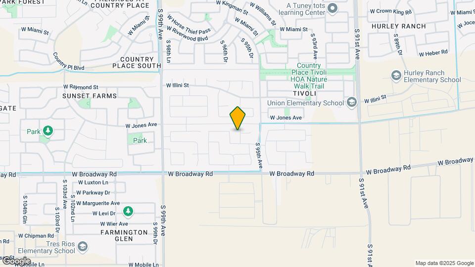 4028 S 95th Ln Map and Location Details