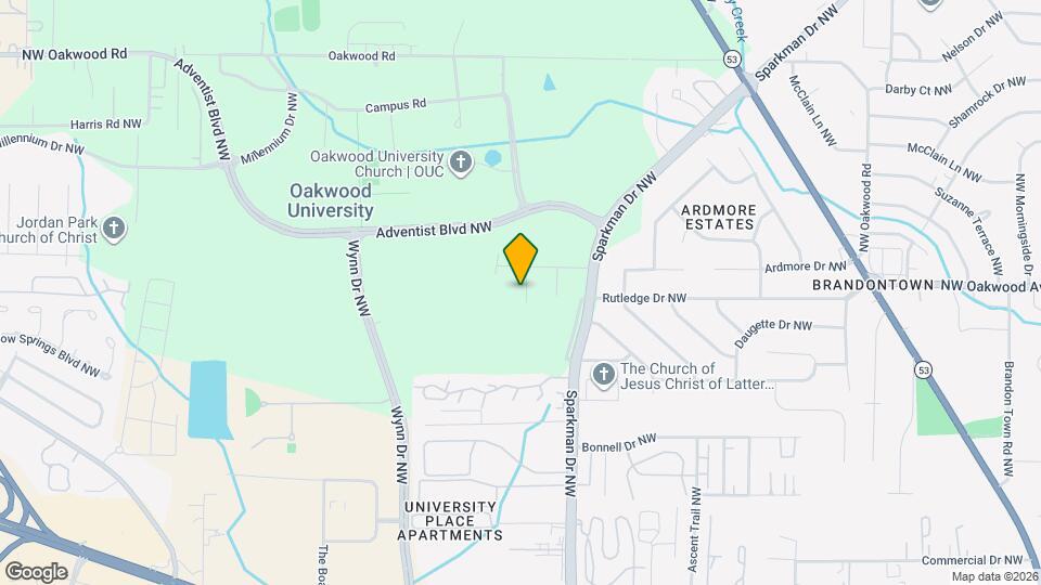 1725 Millican Pl NW Map and Location Details