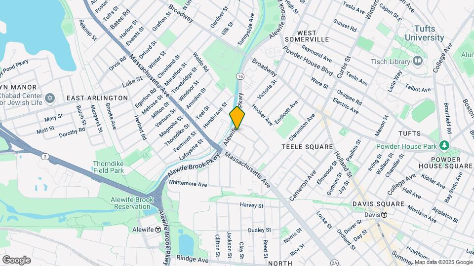 24 Alewife Brook Pky Map and Location Details