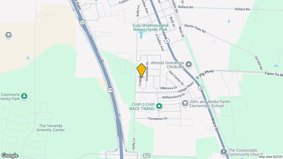 1515 Colgate Dr Map and Location Details