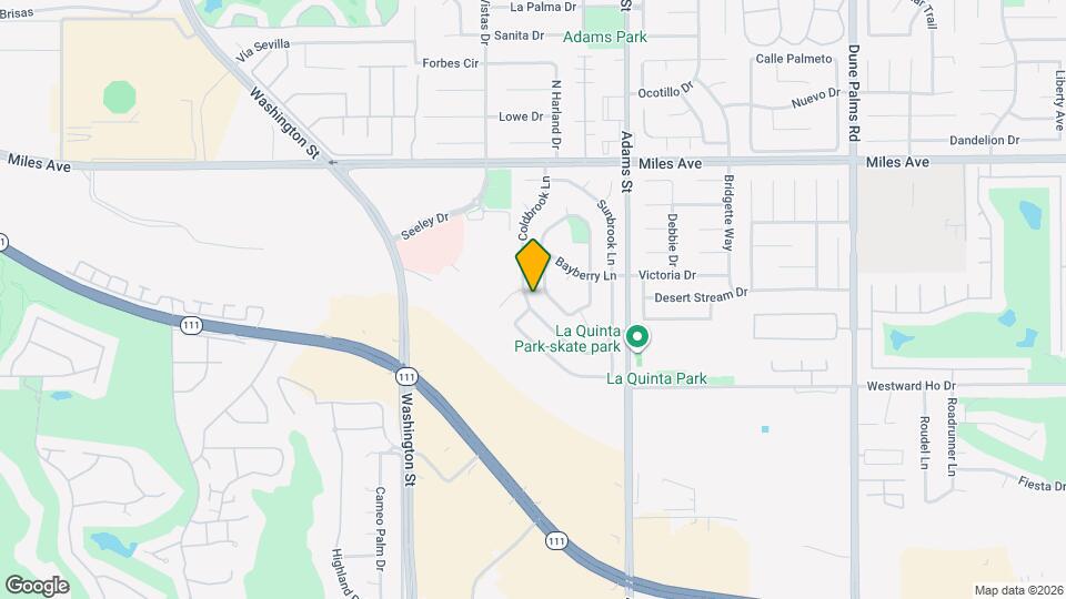 45460 Coldbrook Ln Map and Location Details