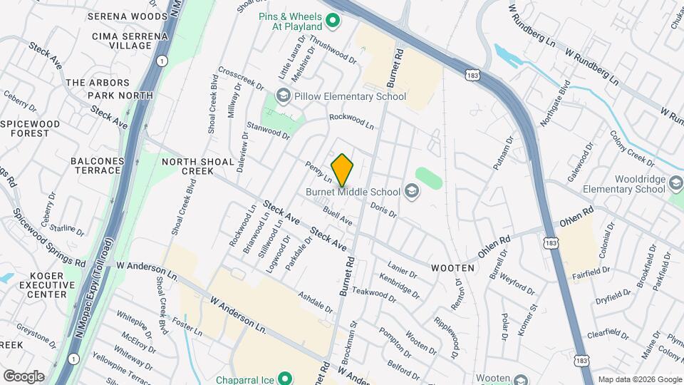 2601 Penny Ln, Unit 113 Map and Location Details