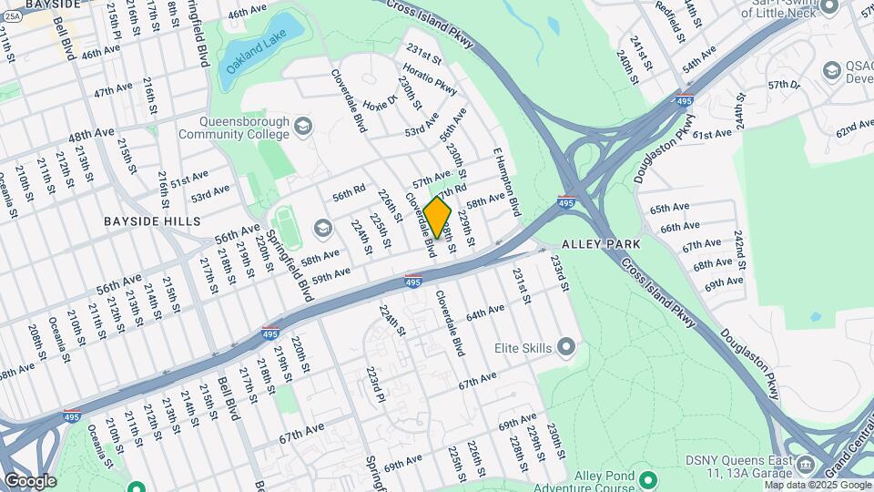57-75-75 Cloverdale Blvd Map and Location Details