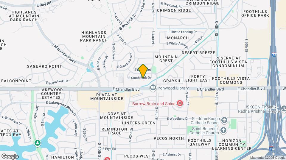 4307 E South Fork Dr Mapa y Detalles de la Ubicación